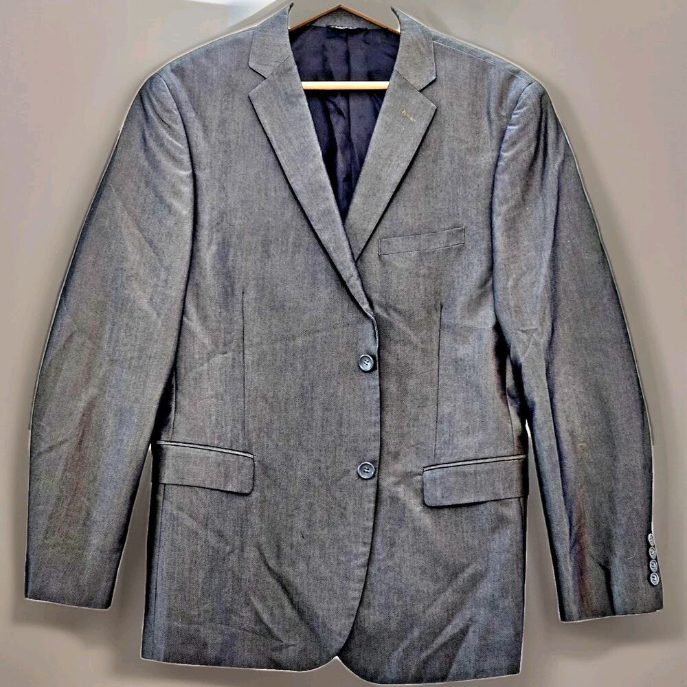 Caravelli Slim Superior 150s Suit Jacket Designed in Italy Model Harry2B 44R